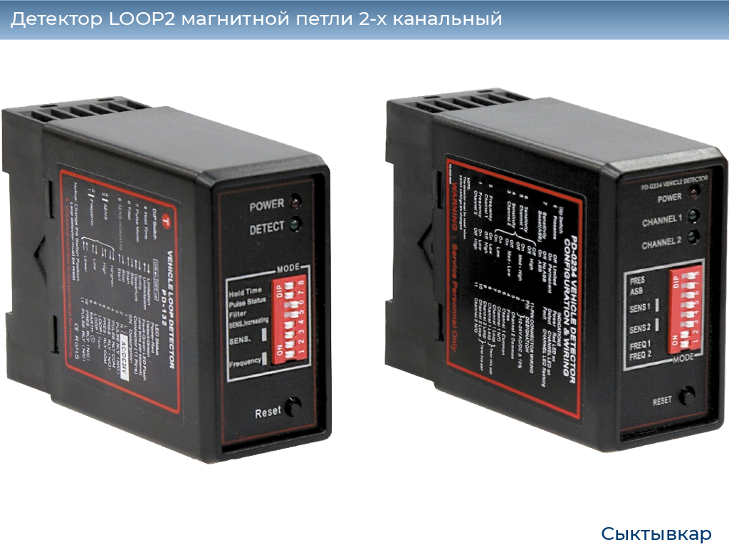 Детектор LOOP2 магнитной петли 2-x канальный, syktyvkar.doorhan.ru